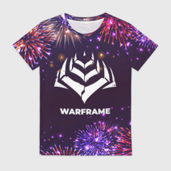 Женская футболка 3D Праздничный Warframe