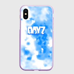 Чехол для iPhone XS Max матовый Dayz зима