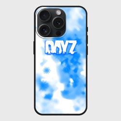 Чехол силиконовый для Apple iPhone 15 Pro матовый Dayz зима