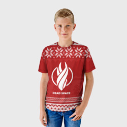 Детская футболка 3D Новогодний Dead Space - фото 2