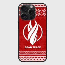 Чехол силиконовый для Apple iPhone 15 Pro матовый Новогодний Dead Space