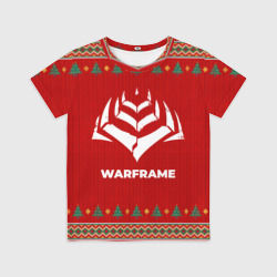 Детская футболка 3D Warframe new year