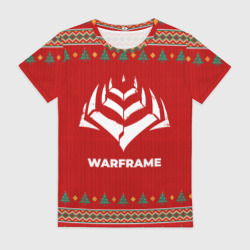Женская футболка 3D Warframe new year