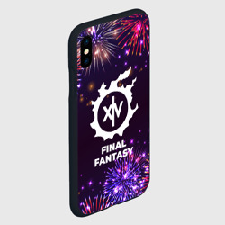 Чехол для iPhone XS Max матовый Праздничный Final Fantasy - фото 2