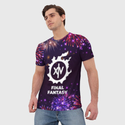 Мужская футболка 3D Праздничный Final Fantasy - фото 2