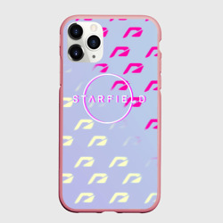 Чехол для iPhone 11 Pro Max матовый Starfield x nfs