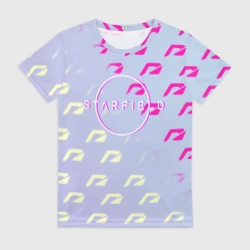 Женская футболка 3D Starfield x nfs