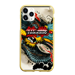 Чехол для iPhone 11 Pro Max матовый Tekken dragon tatoo