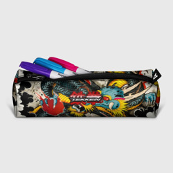Пенал школьный 3D Tekken dragon tatoo - фото 2
