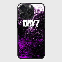 Чехол силиконовый для Apple iPhone 15 Pro матовый Dayz неоновые краски
