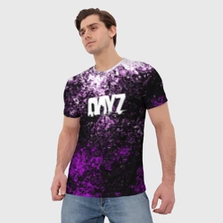 Мужская футболка 3D Dayz неоновые краски - фото 2