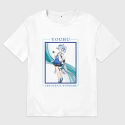 Женская футболка хлопок Oversize Youhu Cryogenic Wonders