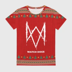 Женская футболка 3D Watch Dogs new year