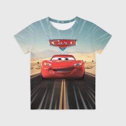 Детская футболка 3D Cars - Lightning McQueen