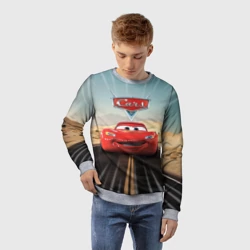 Детский свитшот 3D Cars - Lightning McQueen - фото 2