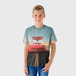 Детская футболка 3D Cars - Lightning McQueen - фото 2