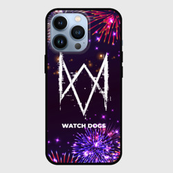 Чехол для iPhone 13 Pro Праздничный Watch Dogs