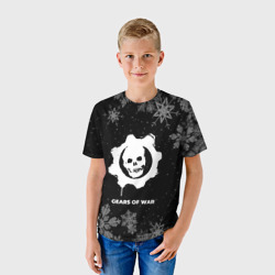 Детская футболка 3D Снежный Gears of War - фото 2