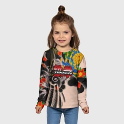 Детский лонгслив 3D Tekken tatoo japan - фото 2