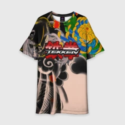 Детское платье 3D Tekken tatoo japan