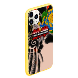 Чехол для iPhone 11 Pro Max матовый Tekken tatoo japan - фото 2