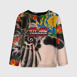 Детский лонгслив 3D Tekken tatoo japan