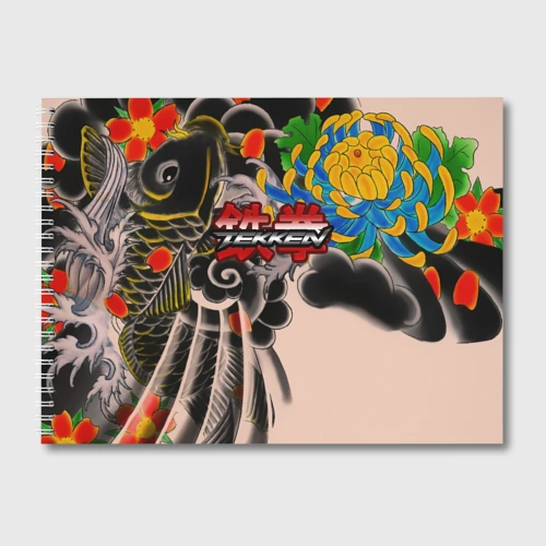 Альбом для рисования Tekken tatoo japan