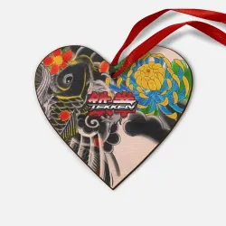 Деревянная игрушка Сердце Tekken tatoo japan