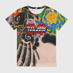 Женская футболка 3D Tekken tatoo japan