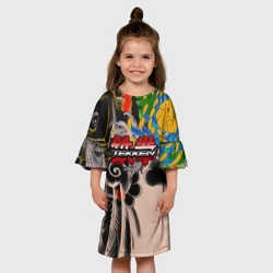 Детское платье 3D Tekken tatoo japan - фото 2