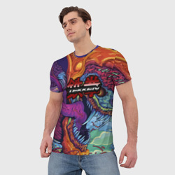 Мужская футболка 3D Tekken hyper beast - фото 2