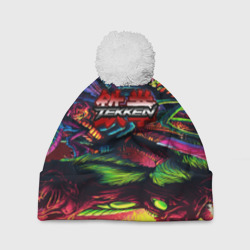 Шапка 3D c помпоном Tekken hyper monster steel