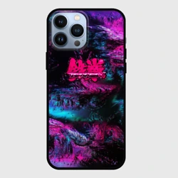 Чехол для iPhone 13 Pro Max Tekken neon colors