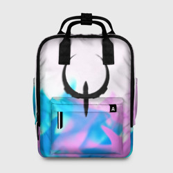 Сумка-рюкзак 3D Quake neon flame