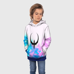 Детская толстовка 3D Quake neon flame - фото 2