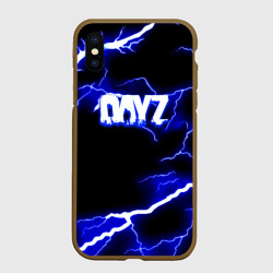 Чехол для iPhone XS Max матовый DayZ storm steel