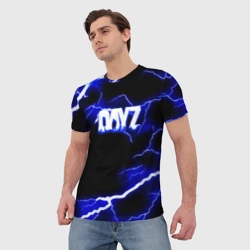 Мужская футболка 3D DayZ storm steel - фото 2