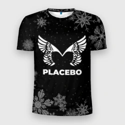 Мужская футболка 3D Slim Снежный Placebo
