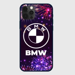 Чехол для iPhone 12 Pro Праздничный BMW