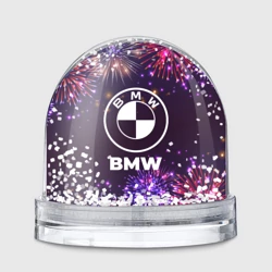 Игрушка Снежный шар Праздничный BMW