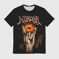 Мужская футболка 3D Рок Мордор