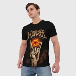 Мужская футболка 3D Рок Мордор - фото 2