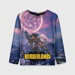 Детский лонгслив 3D Borderlands вооружение