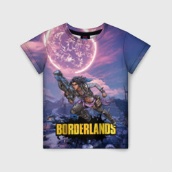 Детская футболка 3D Borderlands вооружение