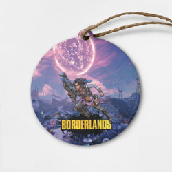 Деревянная игрушка круг Borderlands вооружение