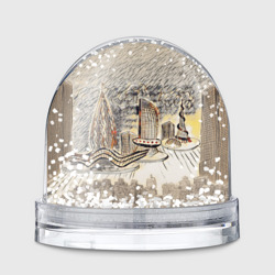 Игрушка Снежный шар Город 2100