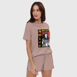 Женская пижама с шортиками хлопок Моя геройская академия Mirio Togata  - фото 2