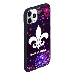 Чехол для iPhone 11 Pro Max матовый Праздничный Saints Row - фото 2