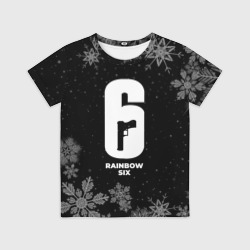 Детская футболка 3D Снежный Rainbow Six