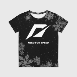 Детская футболка 3D Снежный Need for Speed
